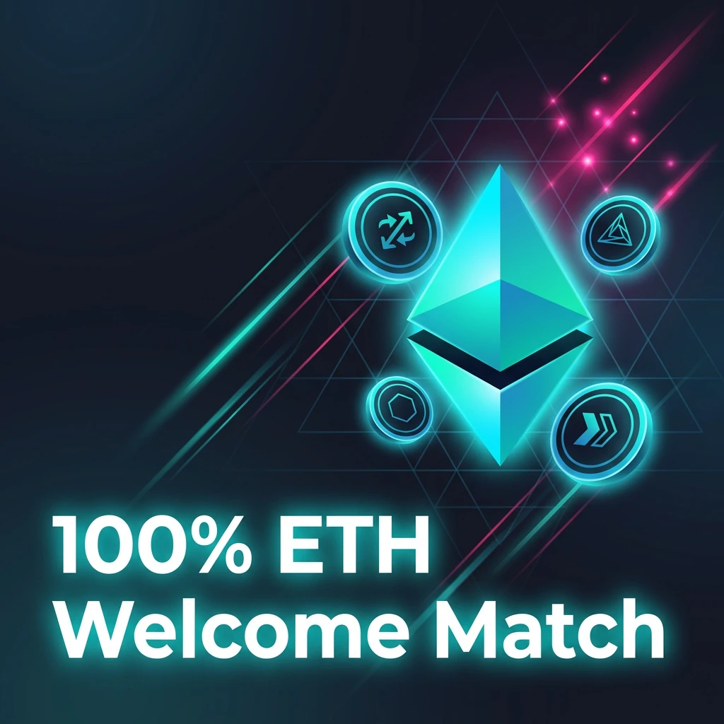 100% ETH Welcome Match