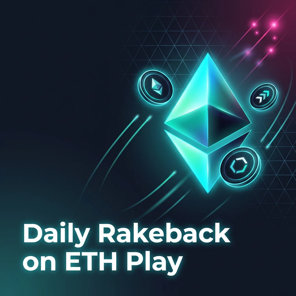 Daily Rakeback on ETH Play